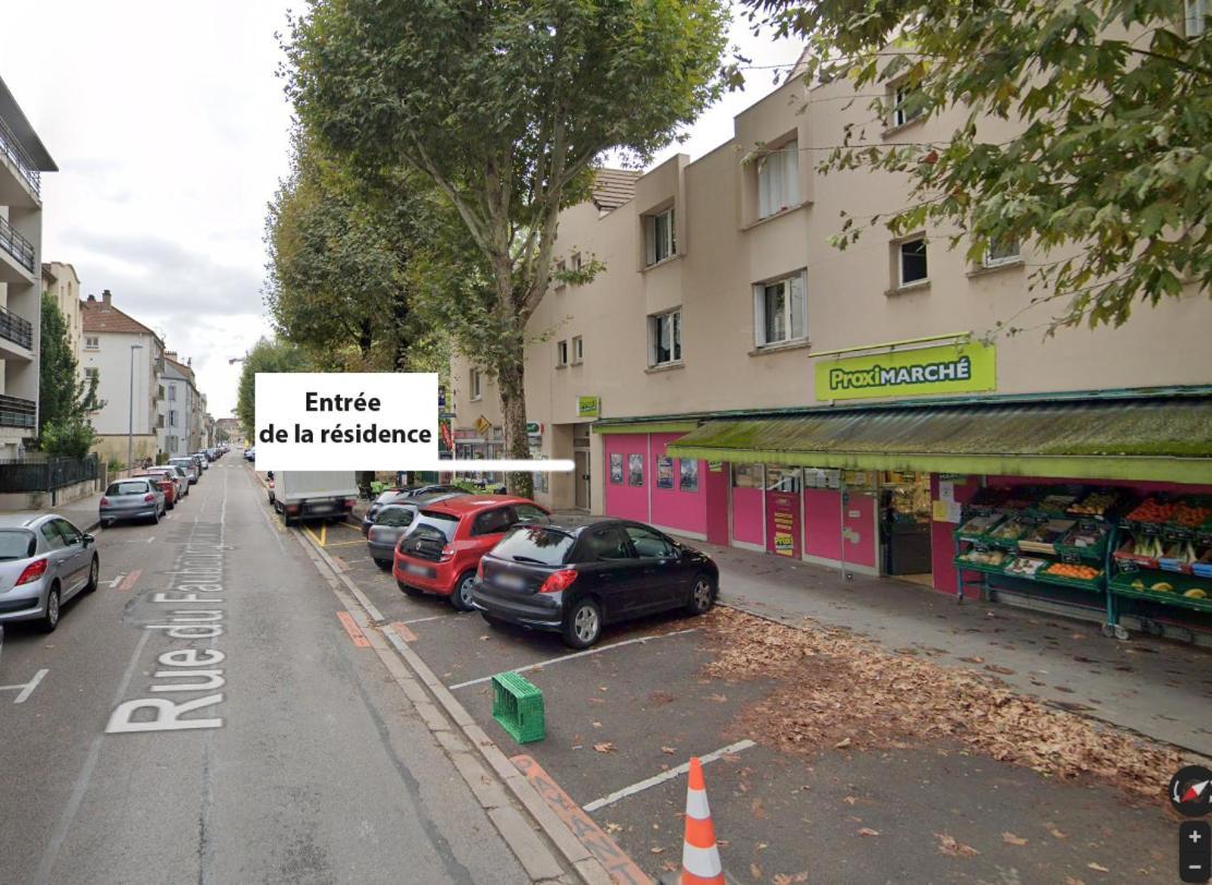 Le Faubourg-Raines - Chaleureux Studio A 5Mn De La Gare Dijon Exterior foto